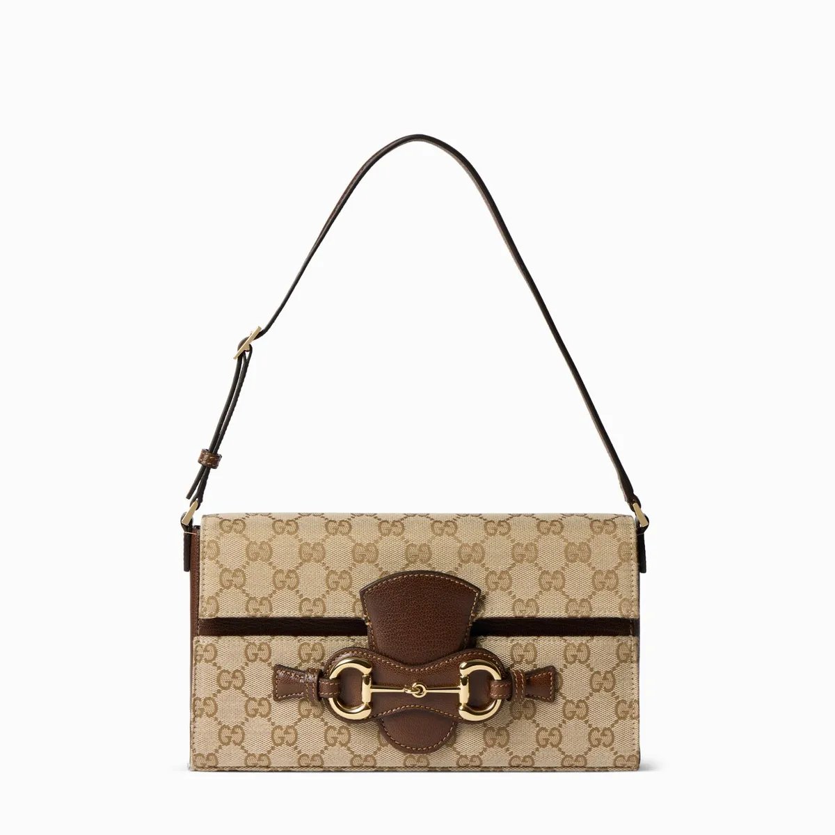 Sac à épaule Horsebit Ristretto moyen format